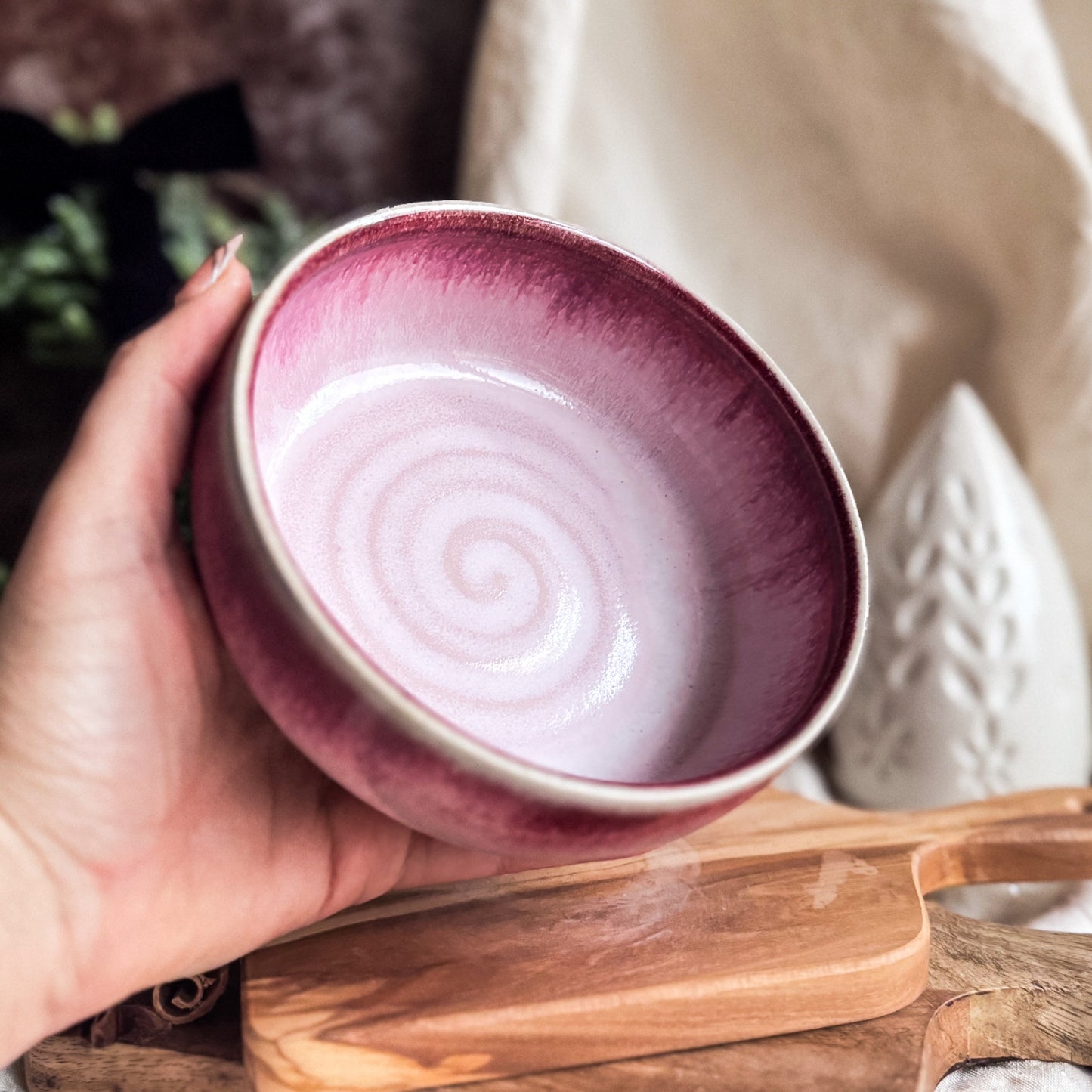 Mulberry Wine Side Plate #8