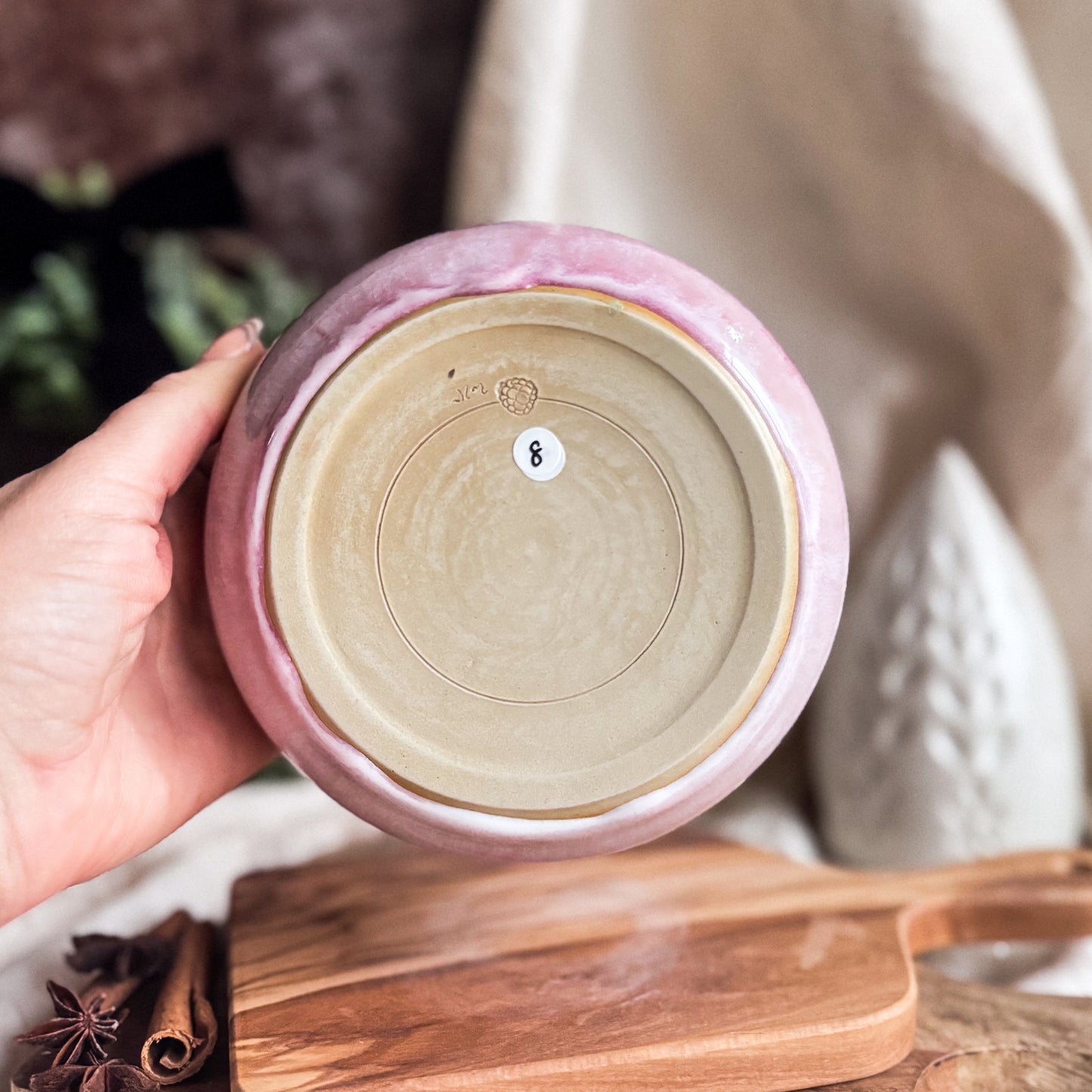 Mulberry Wine Side Plate #8