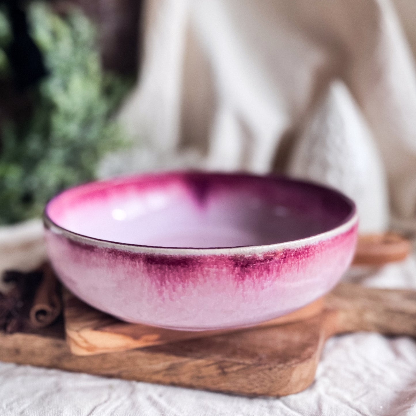 Mulberry Wine Pasta Plate #9