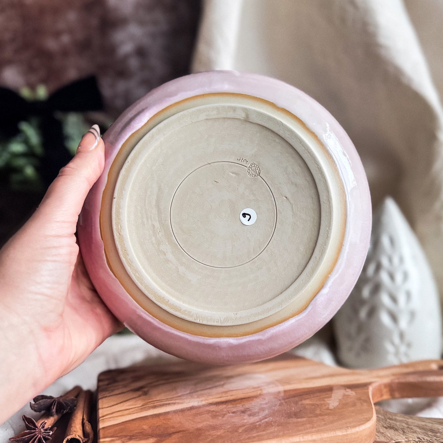 Mulberry Wine Pasta Plate #9