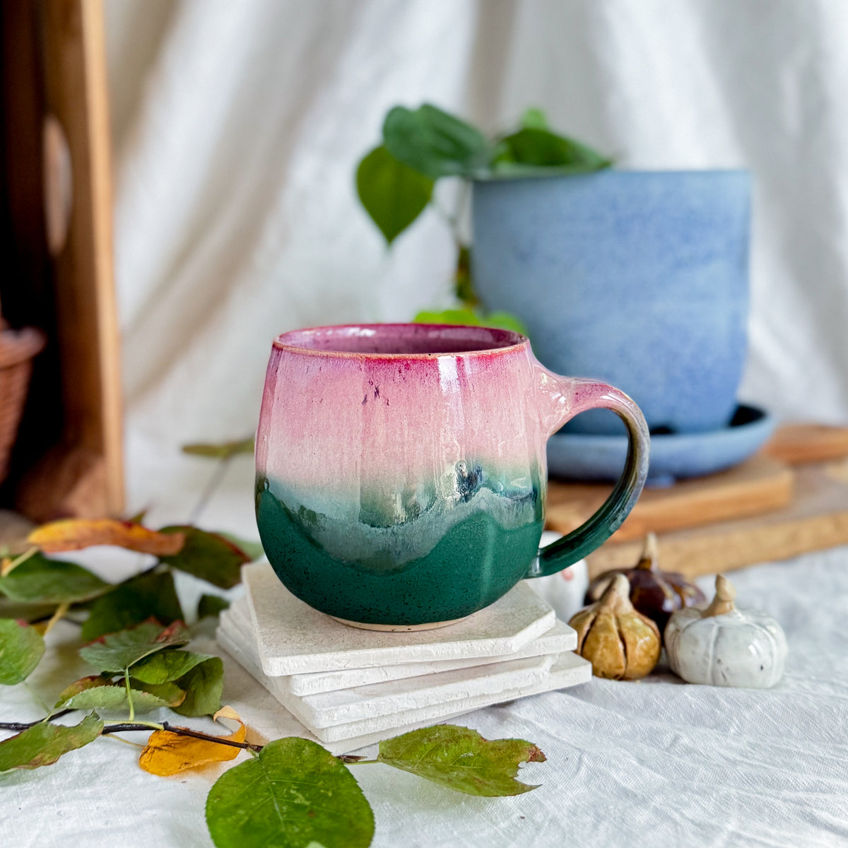 Raspberry Forest Tall Lotti Mug #2