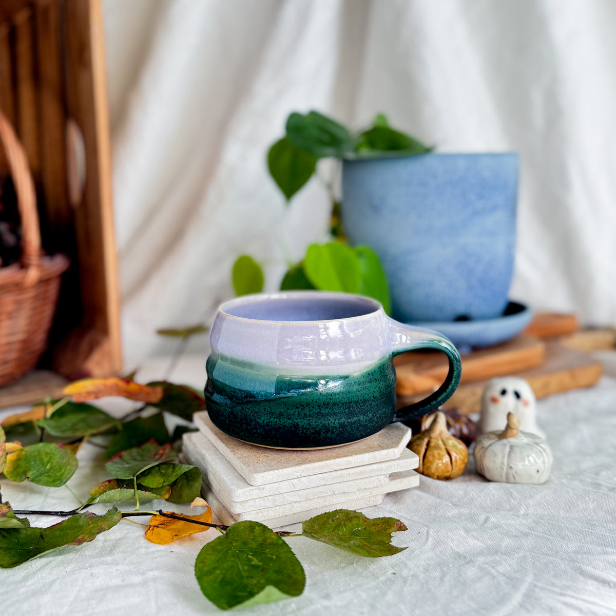 Lavender Fields Manou Mug #2
