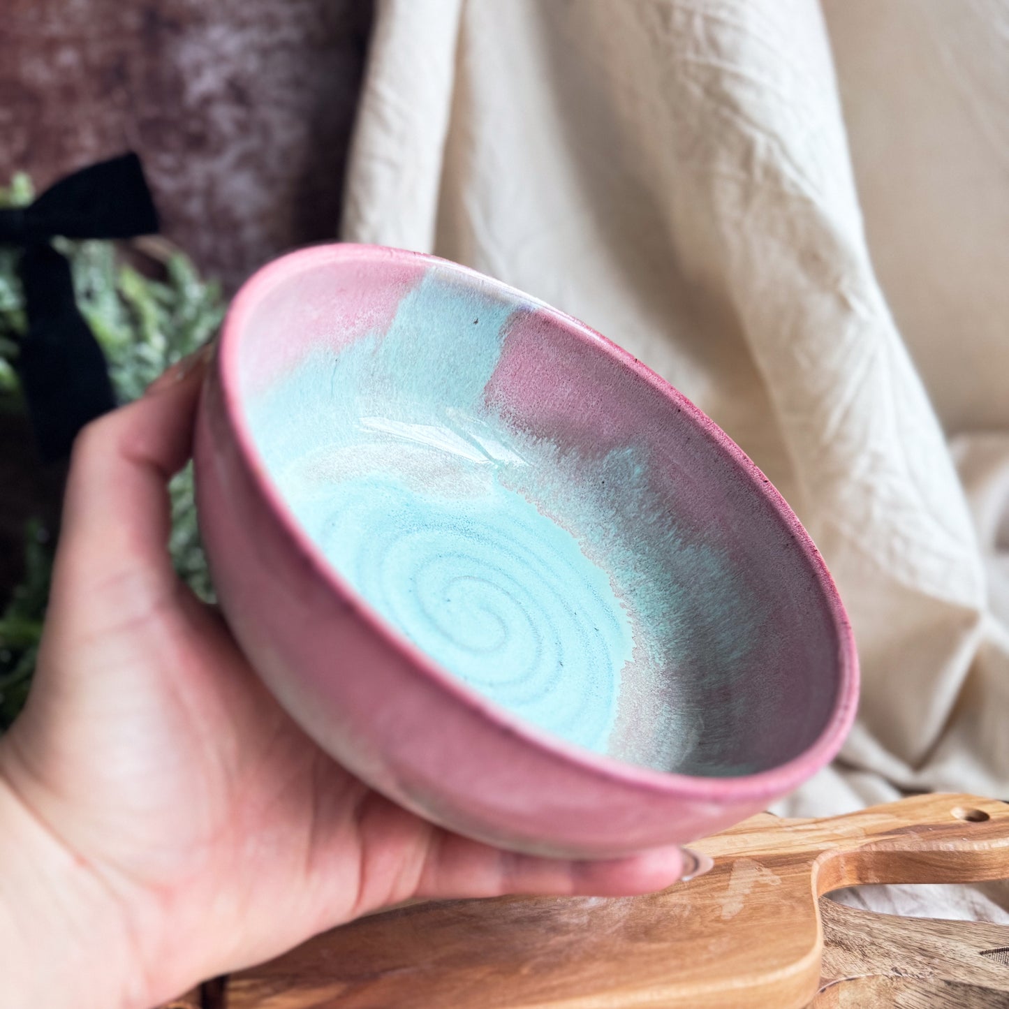 Pink Sands Pasta Plate #6