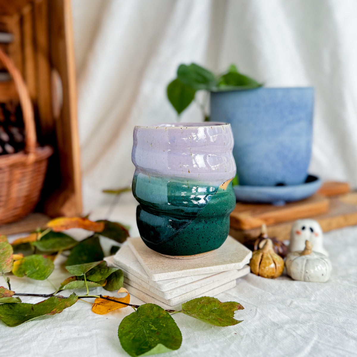 Lavender Fields Ice Tea Tumbler #4
