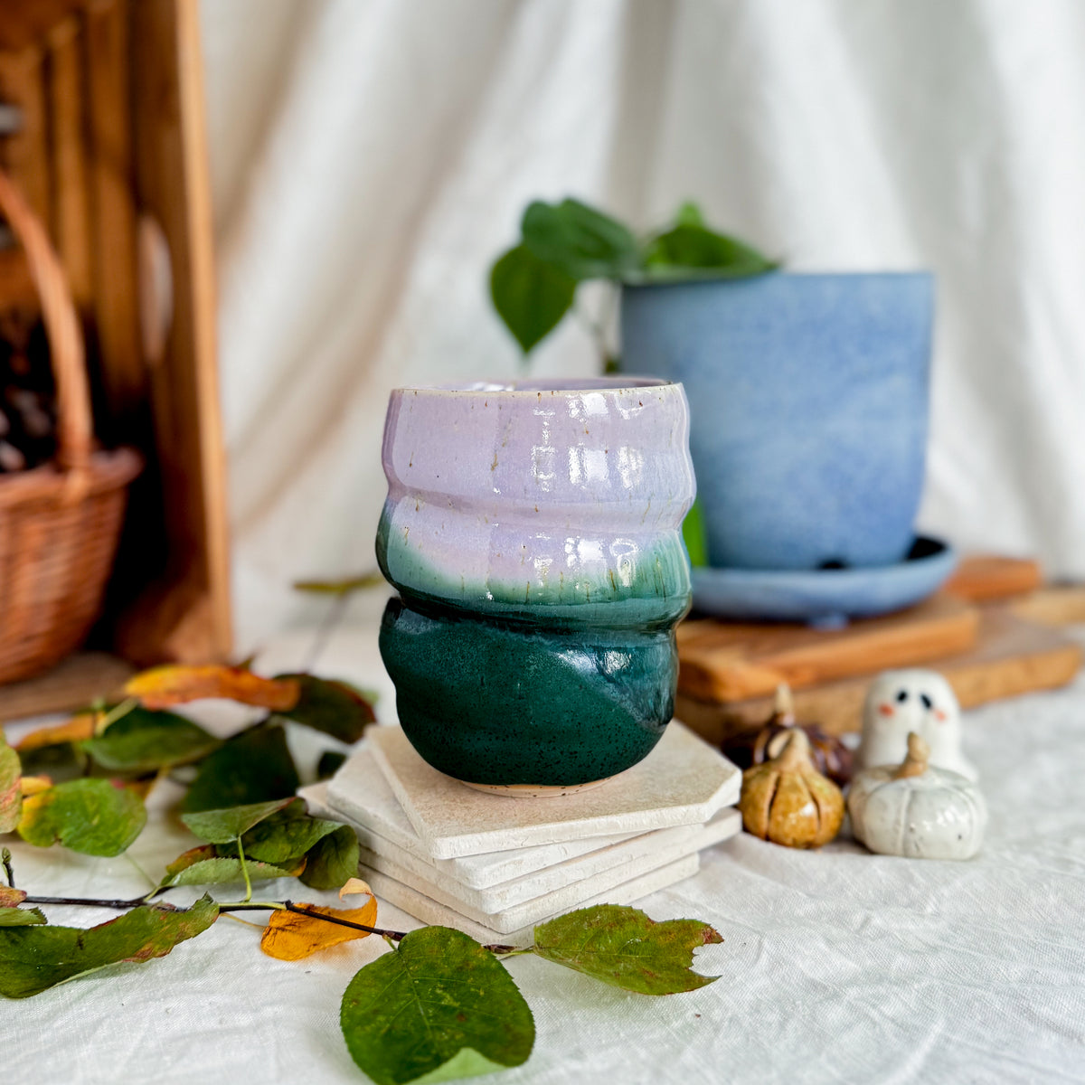Lavender Fields Ice Tea Tumbler #4