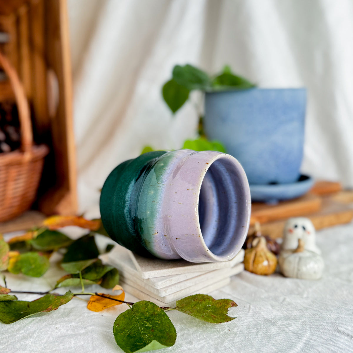 Lavender Fields Ice Tea Tumbler #4