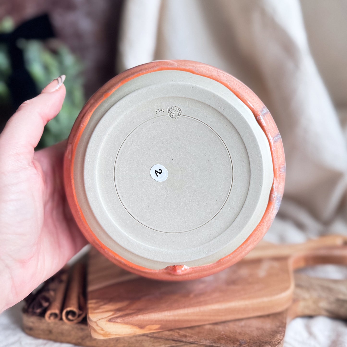 Fire Sunset Side Plate #2