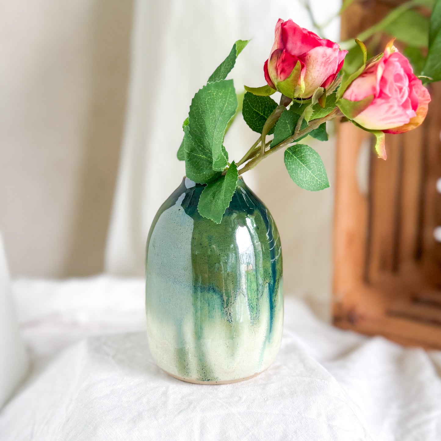Moss Fairy Vase #4