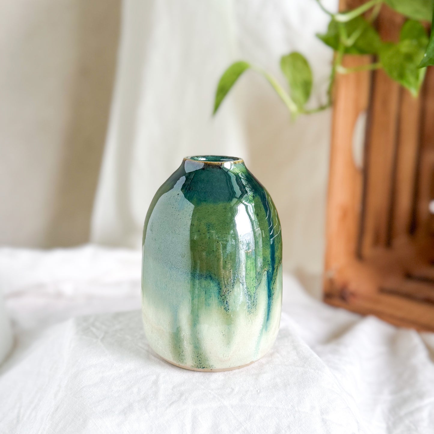 Moss Fairy Vase #4