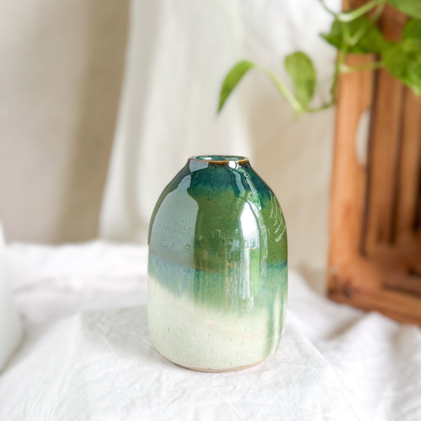 Moss Fairy Vase #4