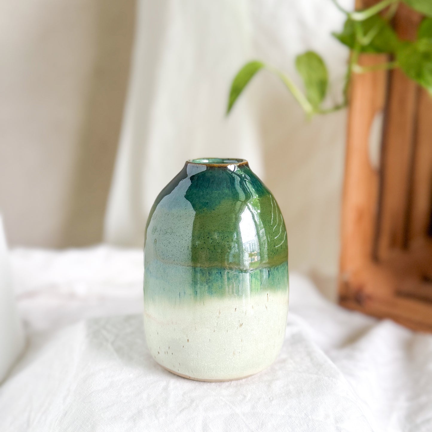 Moss Fairy Vase #4