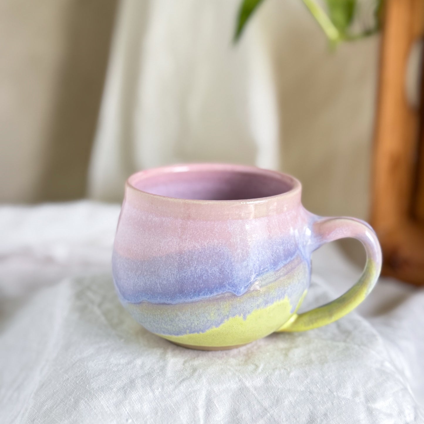 Lemon Candy Sky Cauldron Mug #2
