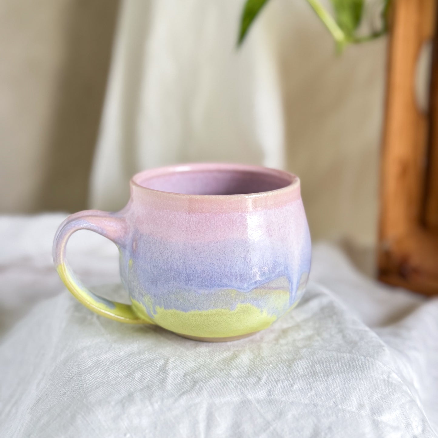 Lemon Candy Sky Cauldron Mug #2