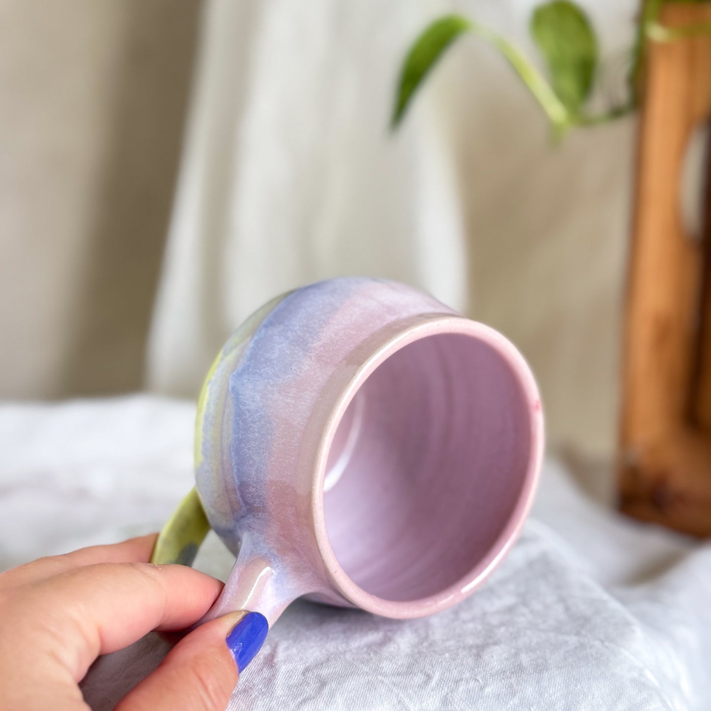 Lemon Candy Sky Cauldron Mug #2
