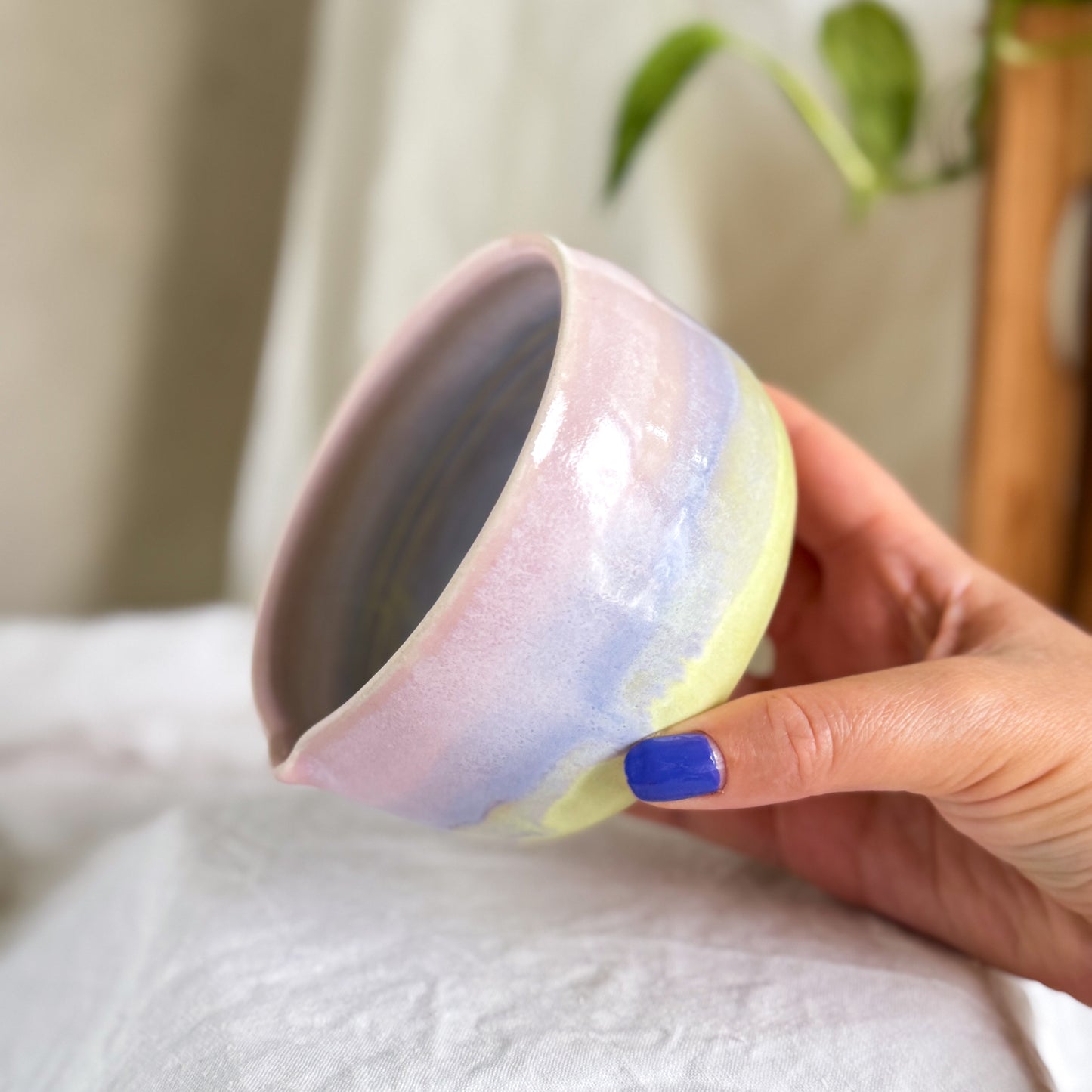 Lemon Candy Sky Mixing Bowl #5