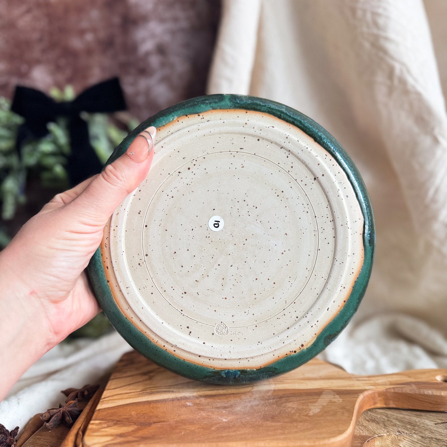 Rainforest Dessert Plate #10