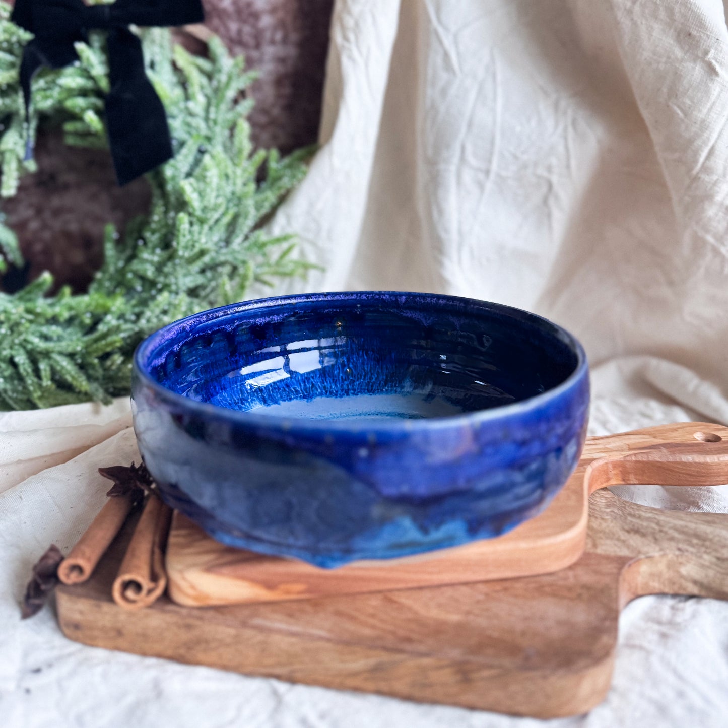 Blue Orbit Pasta Plate #2