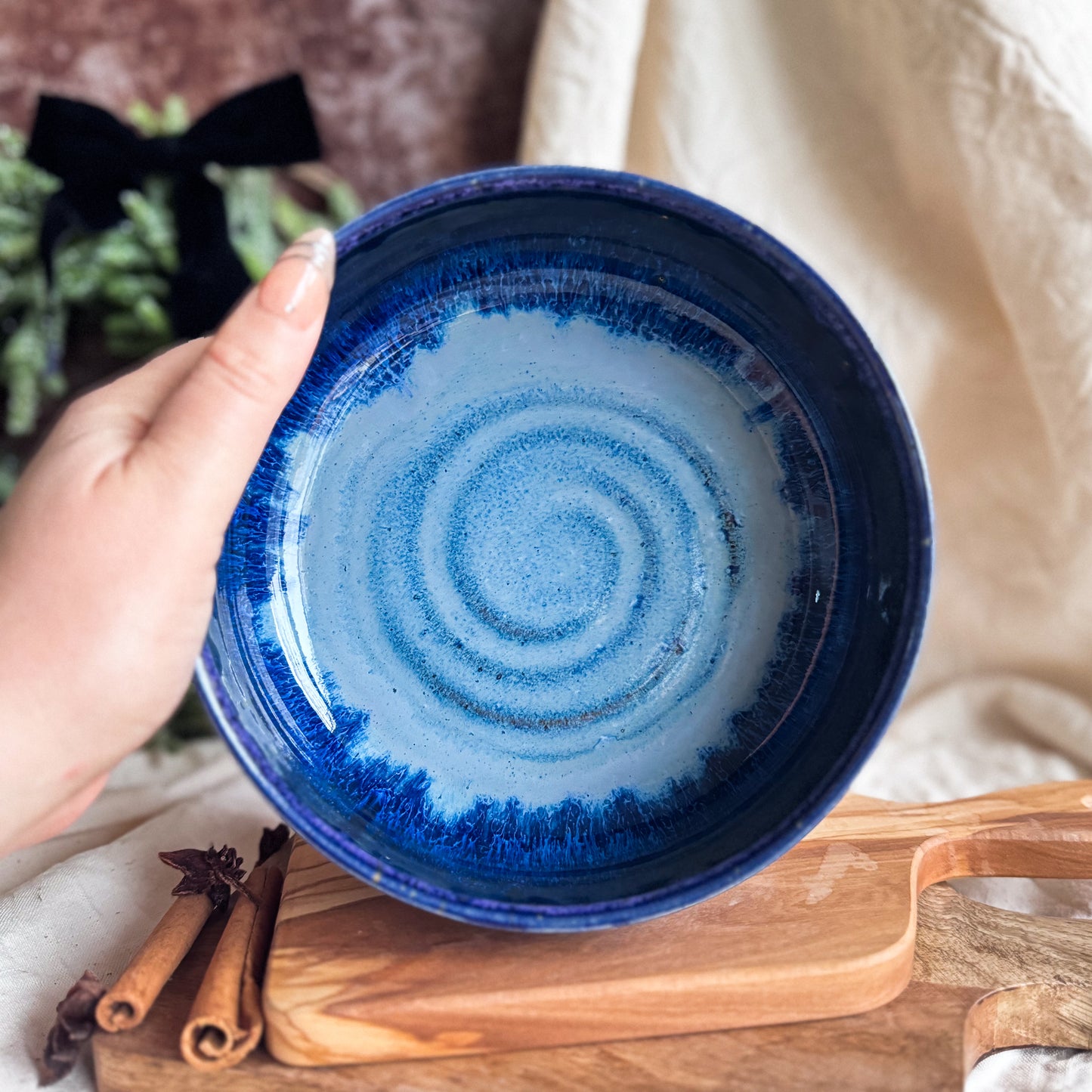 Blue Orbit Pasta Plate #2