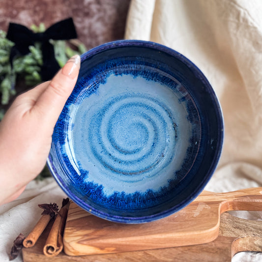 Blue Orbit Pasta Plate #2