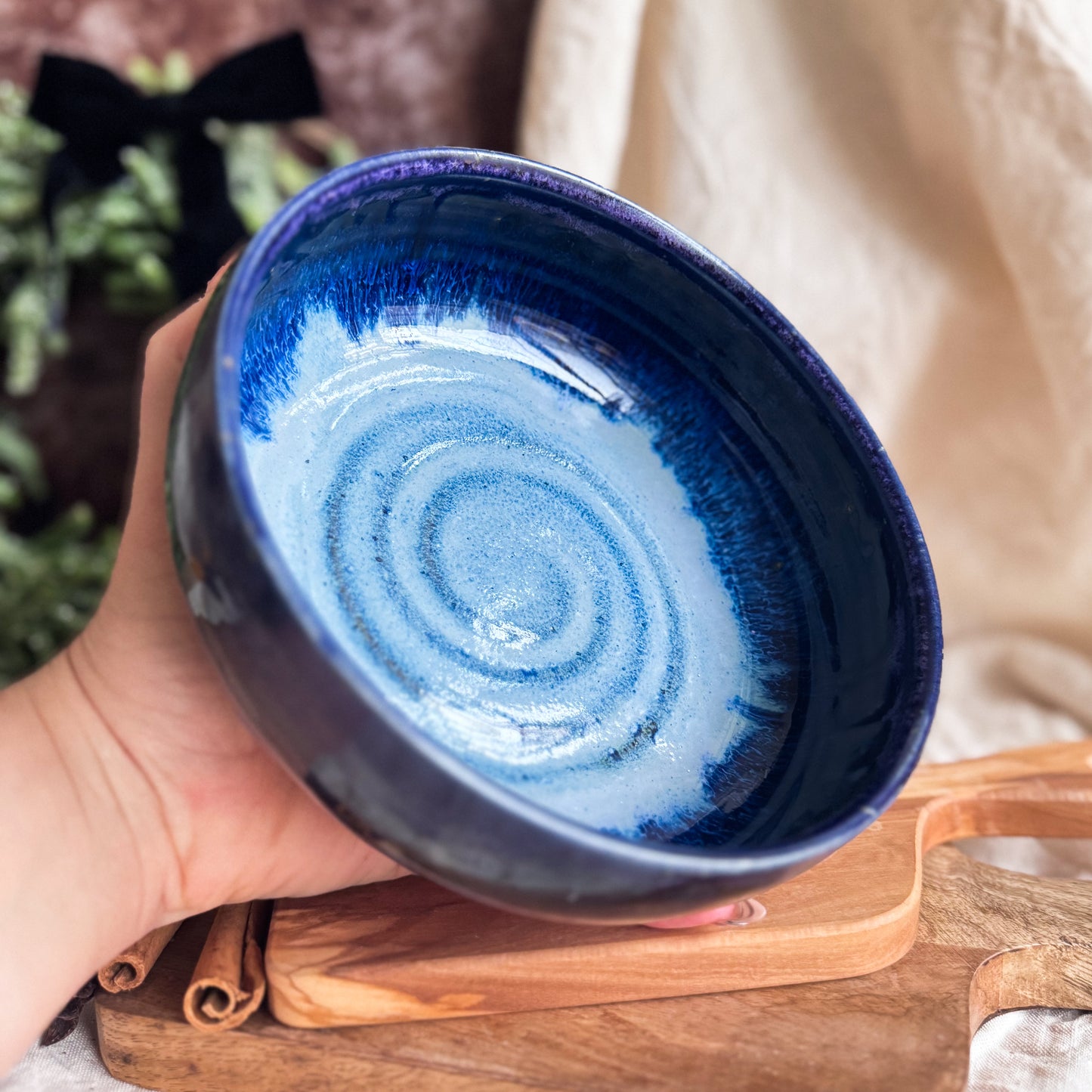 Blue Orbit Pasta Plate #2