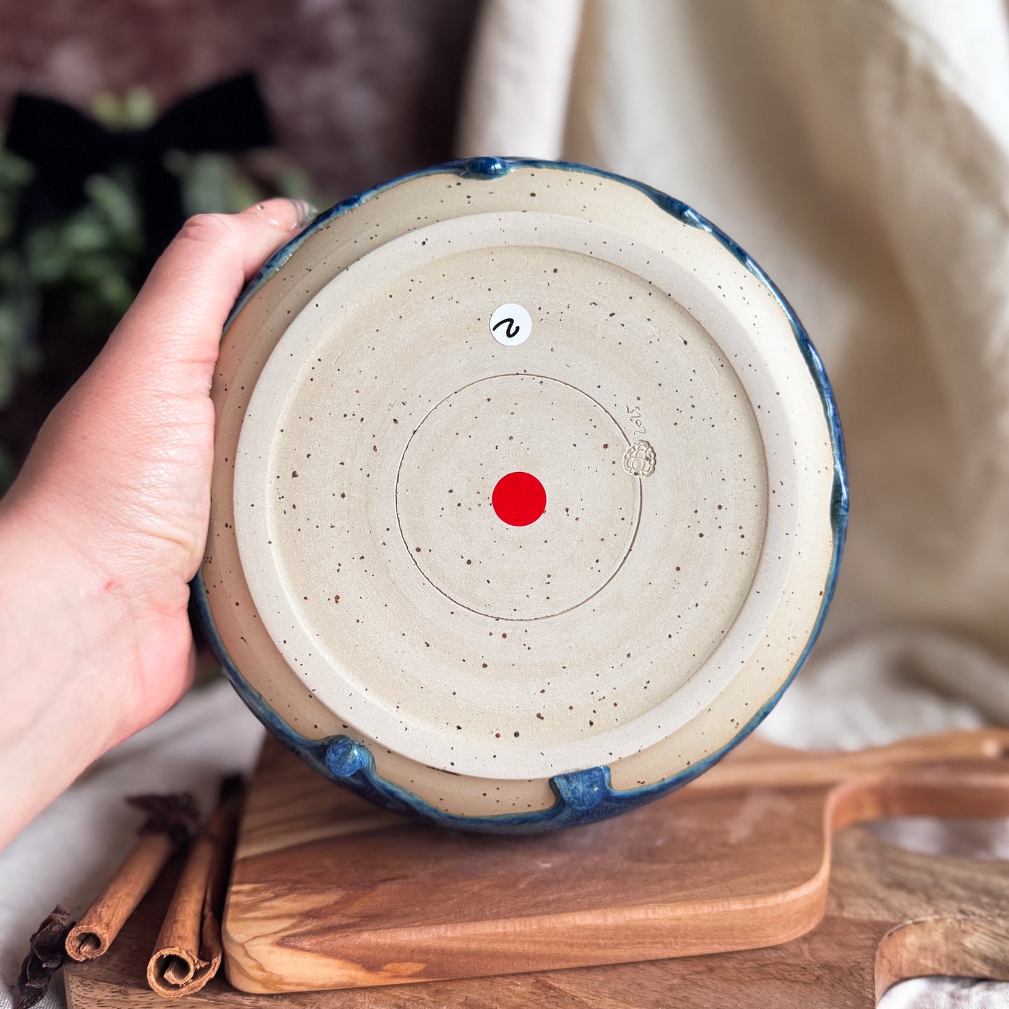 Blue Orbit Pasta Plate #2