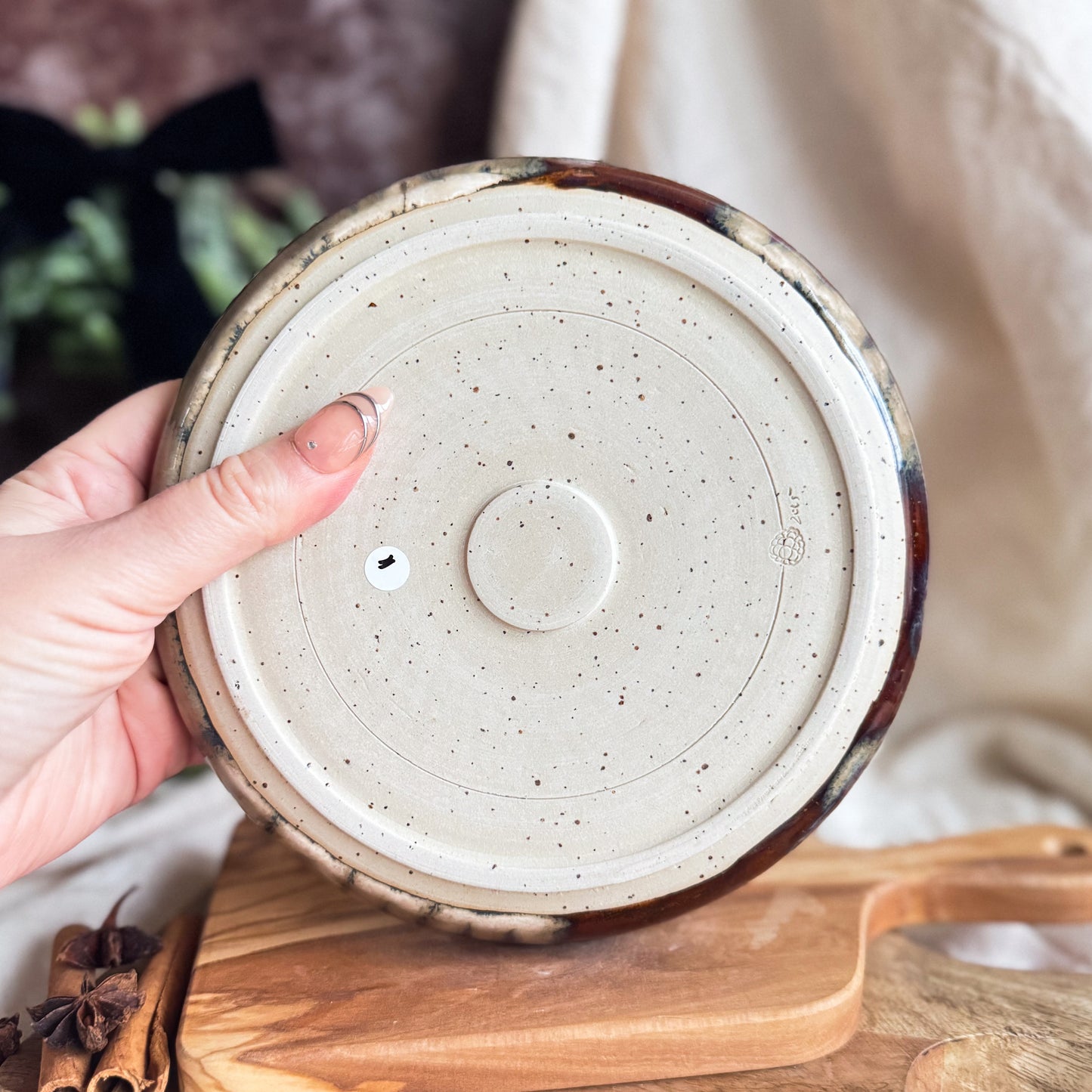 Espresso Float Dessert Plate #11