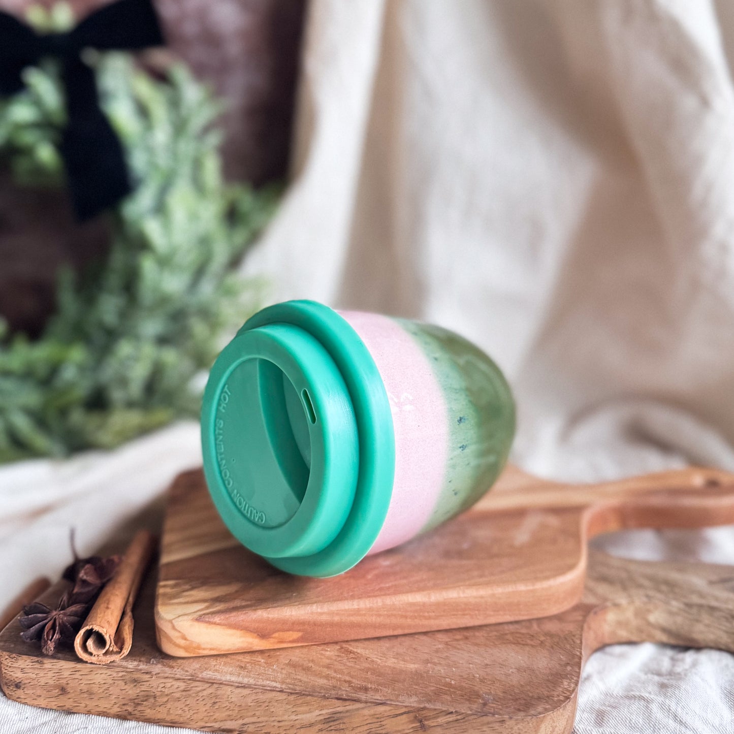 Pink Matcha To Go Cup #3