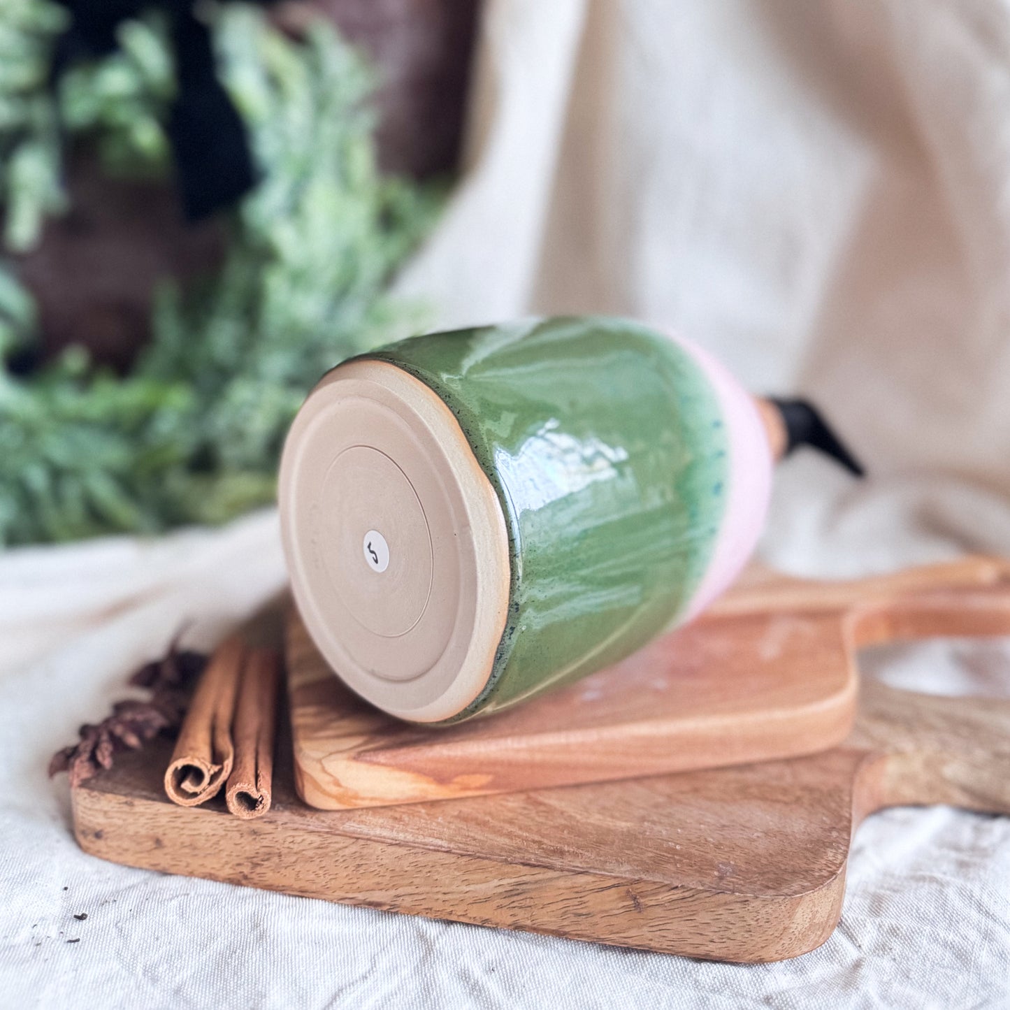 Pink Matcha Soap Dispenser #5