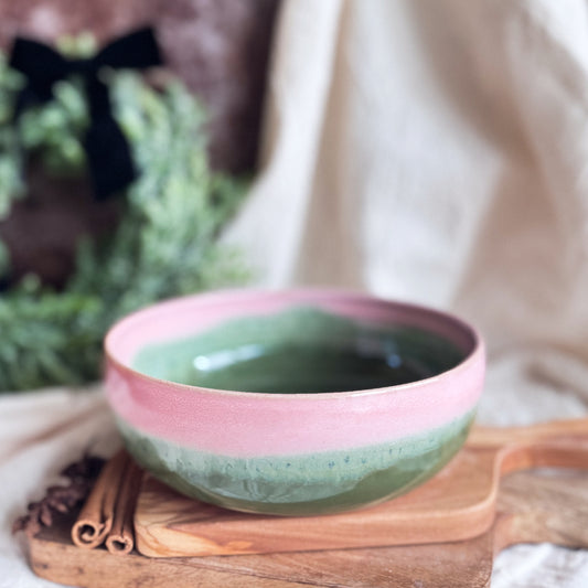 Pink Matcha Pasta Plate #10