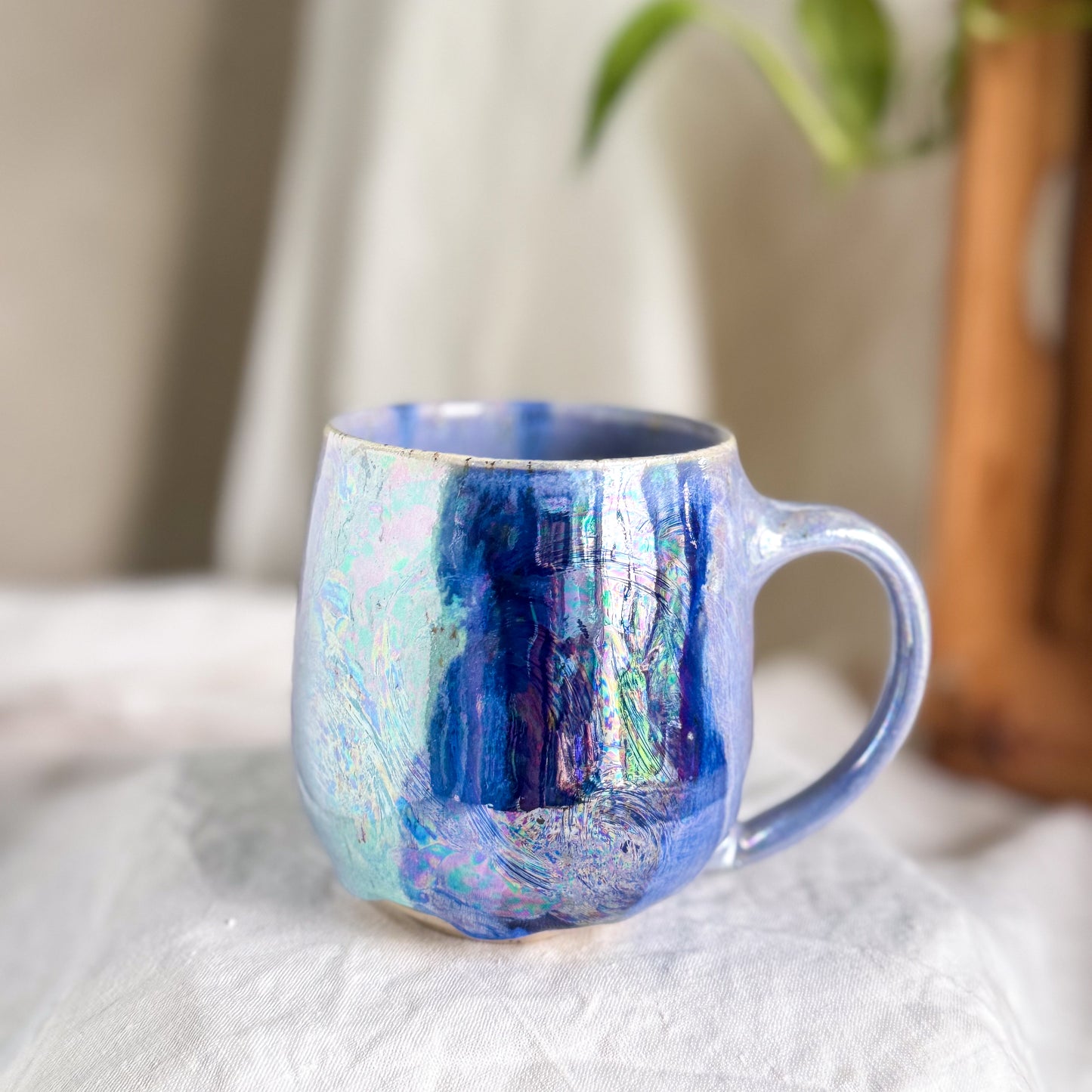 Rainbow Storm Tall Lotti Mug #4