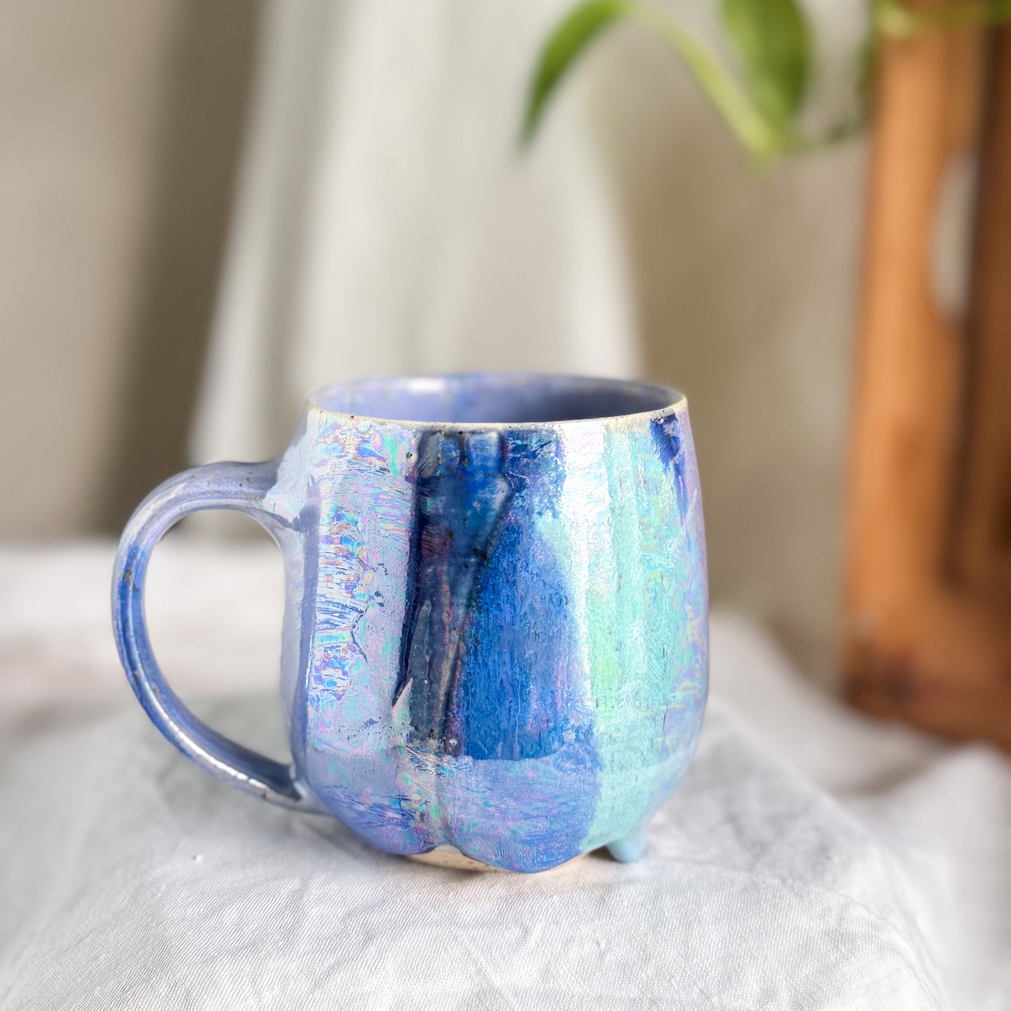 Rainbow Storm Tall Lotti Mug #4