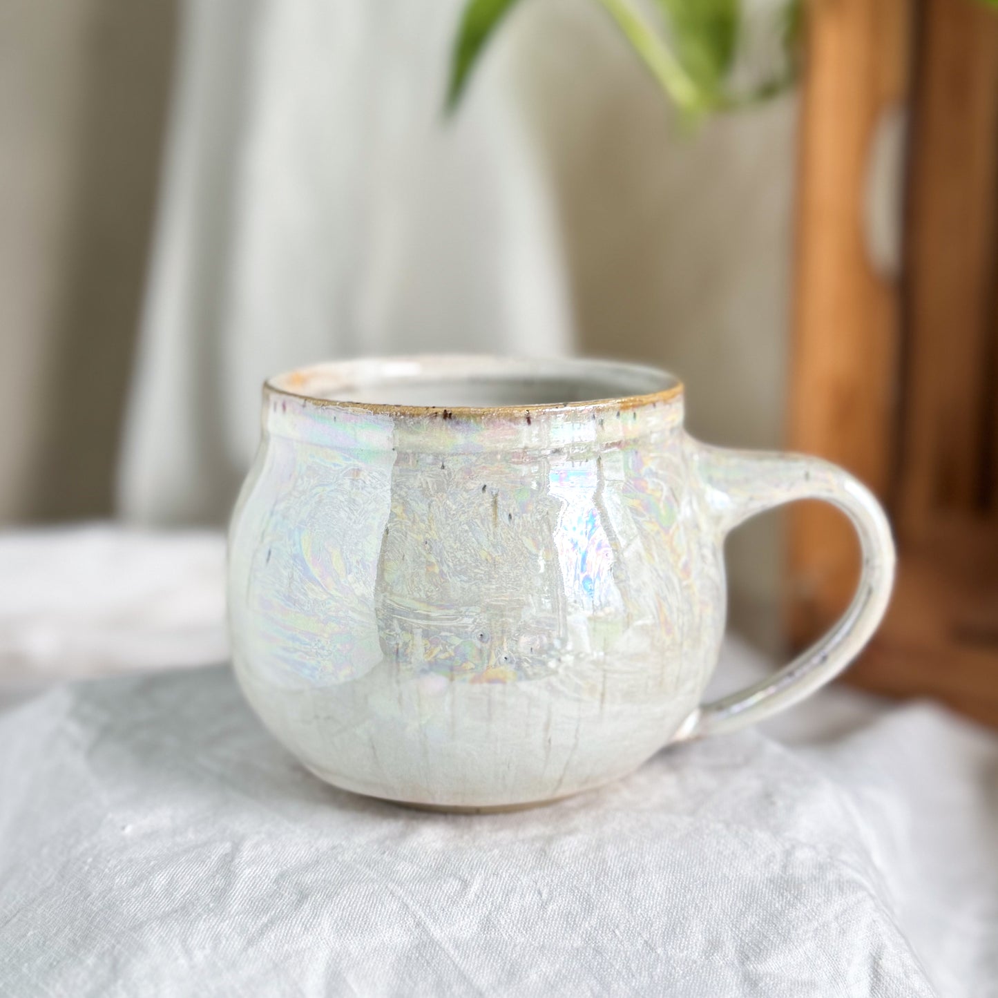 Rainbow Angel Cauldron Mug #4