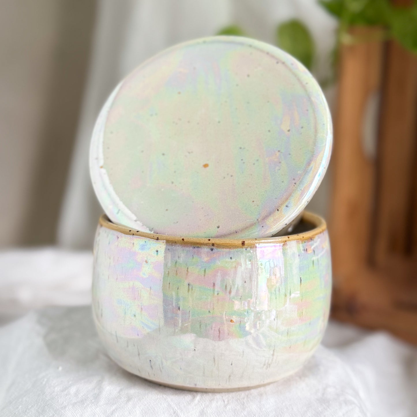 Rainbow Angel Butter Bell #6