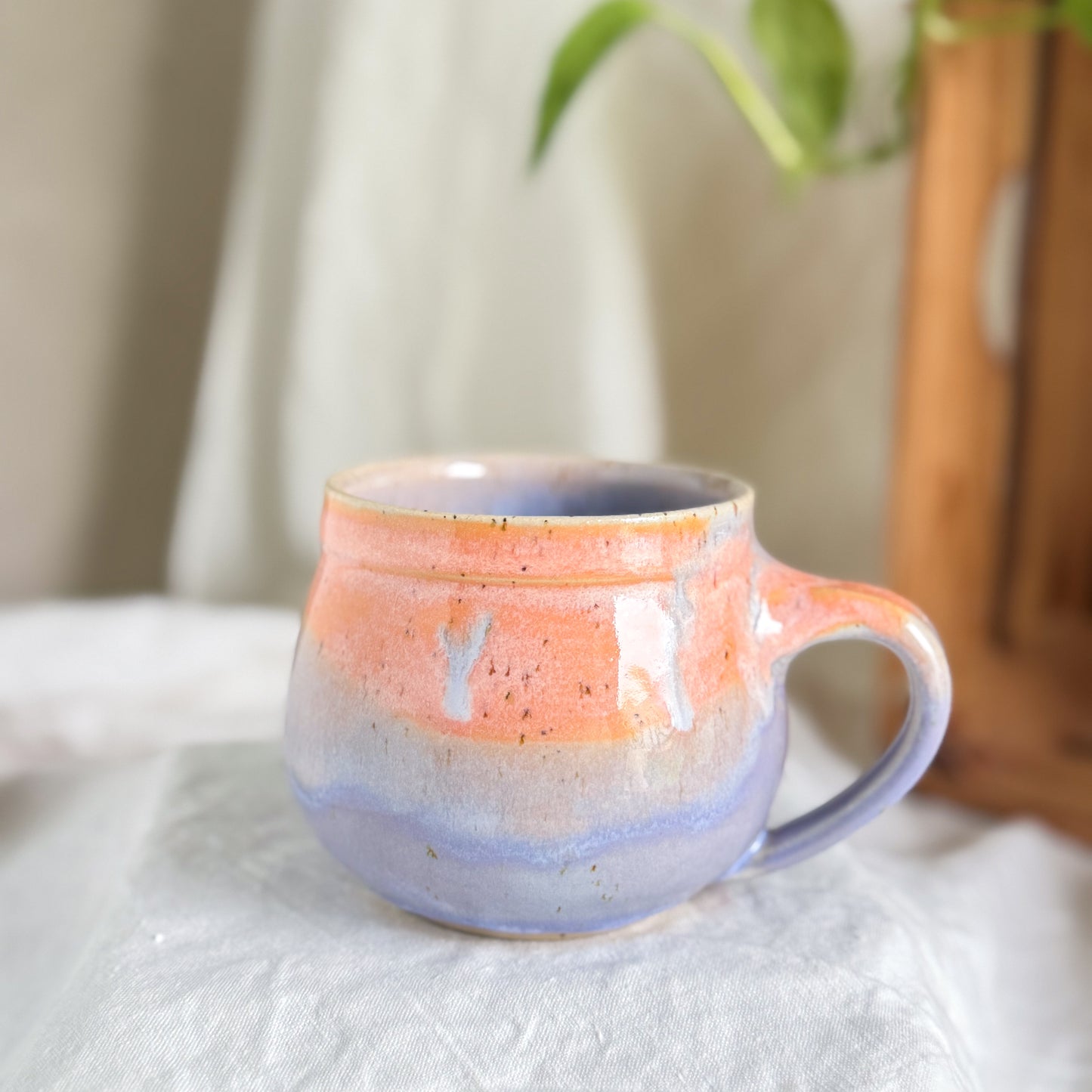 Peach Haze Cauldron Mug #2