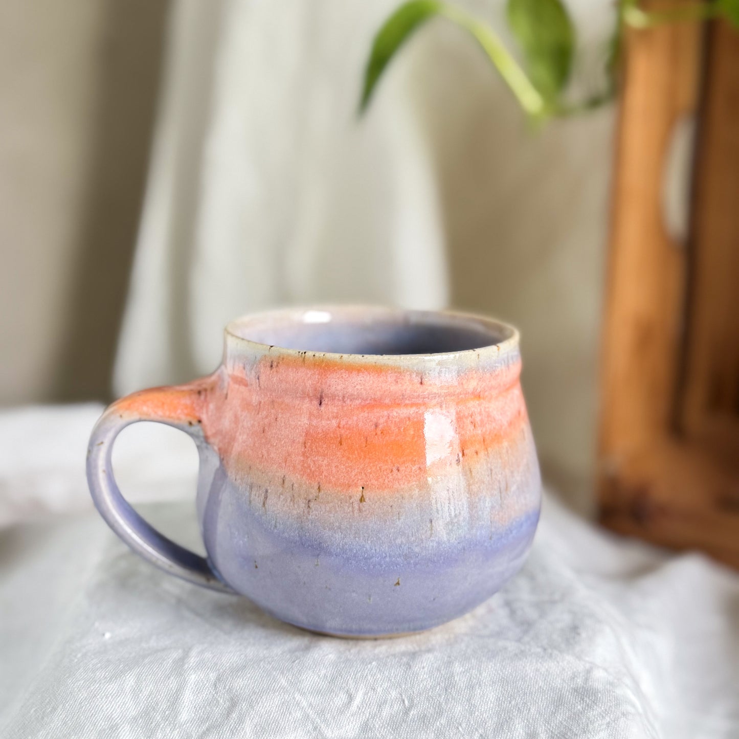 Peach Haze Cauldron Mug #2