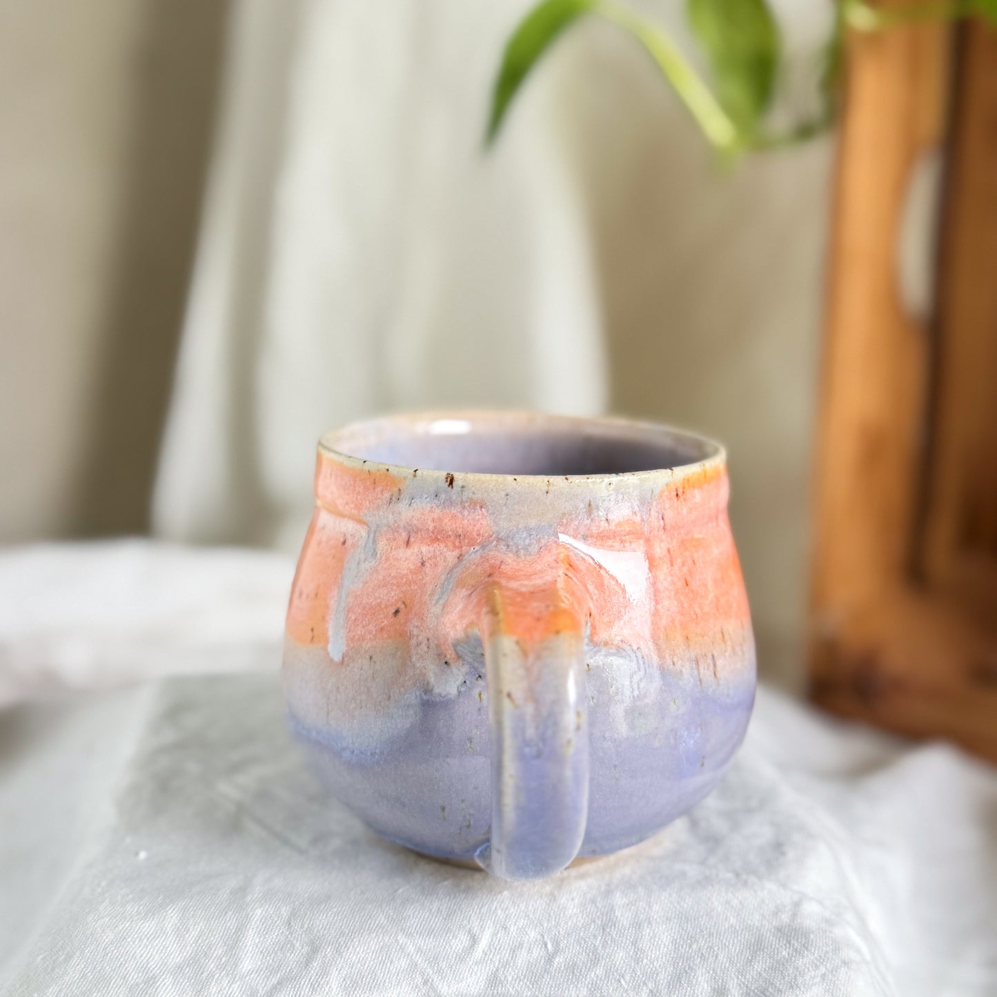 Peach Haze Cauldron Mug #2