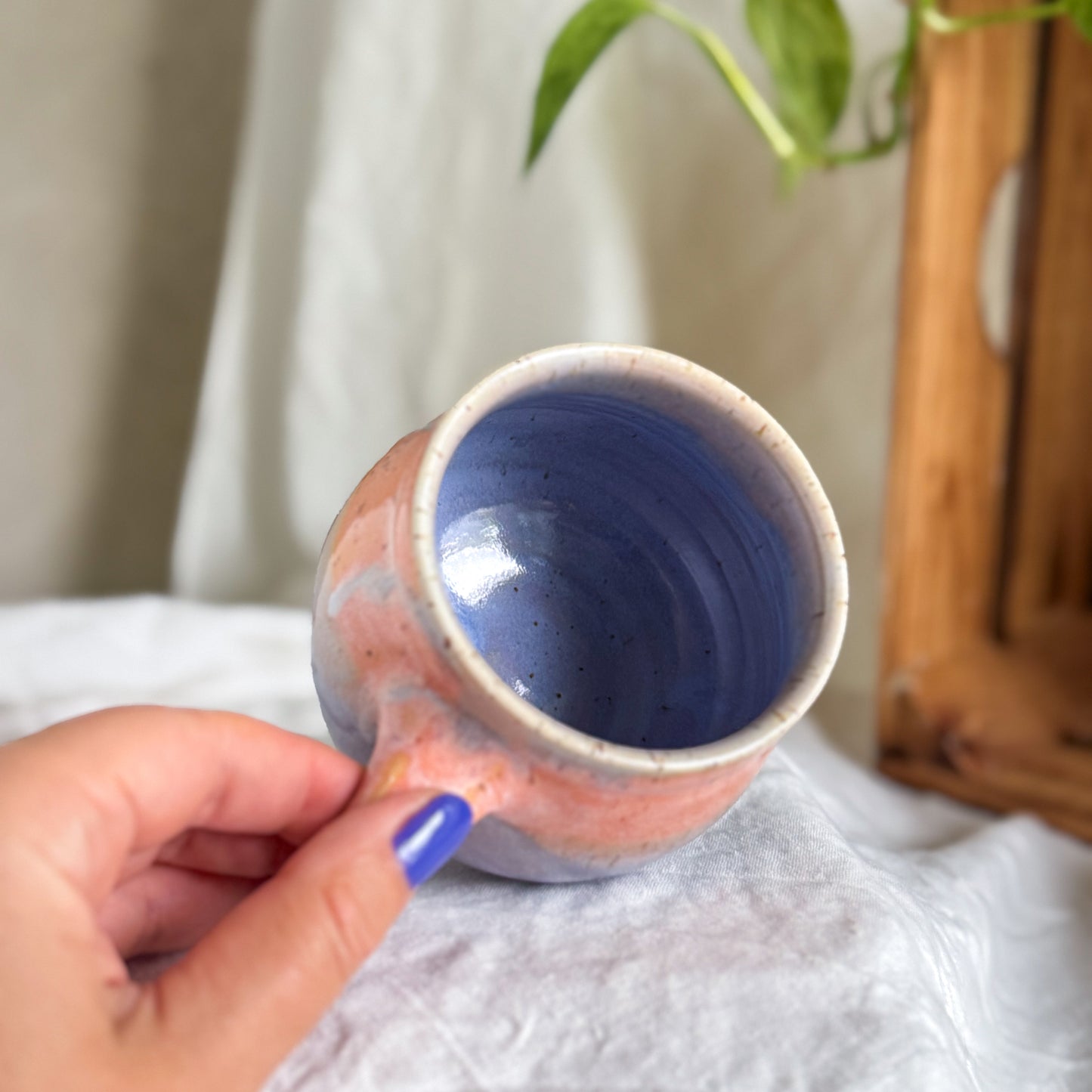 Peach Haze Cauldron Mug #2