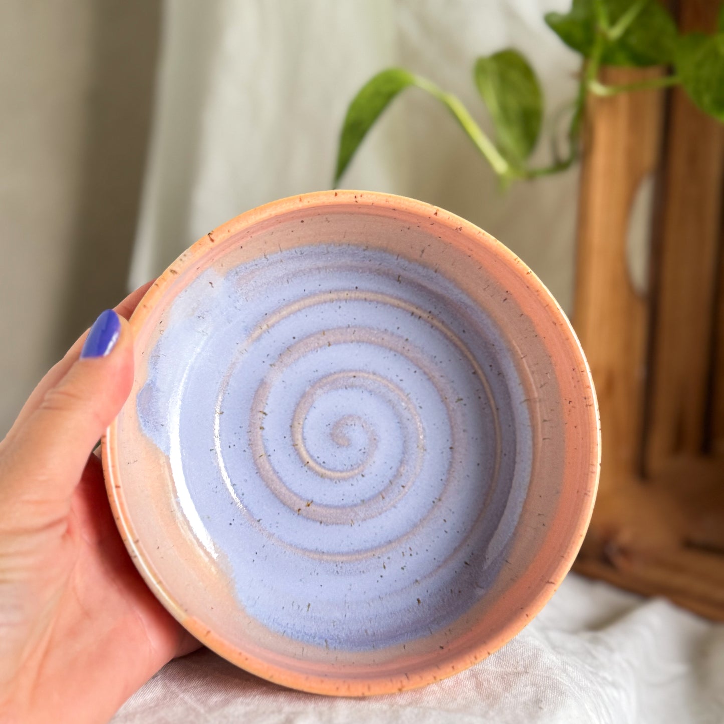 Peach Haze Side Plate #6