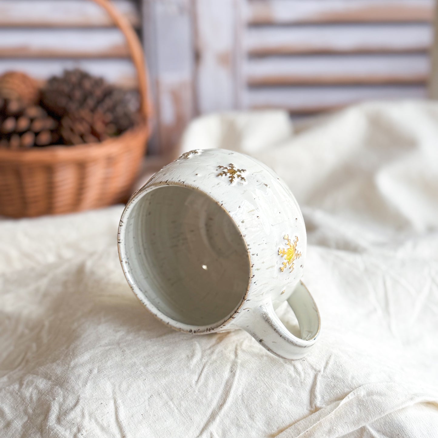 Snowflake White Mug #11