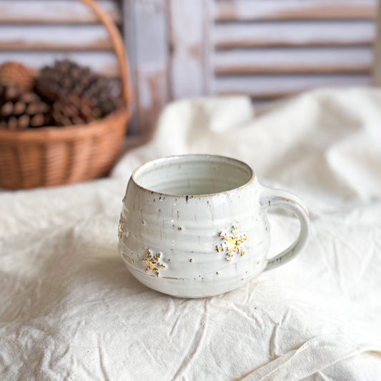 Snowflake White Mug #12