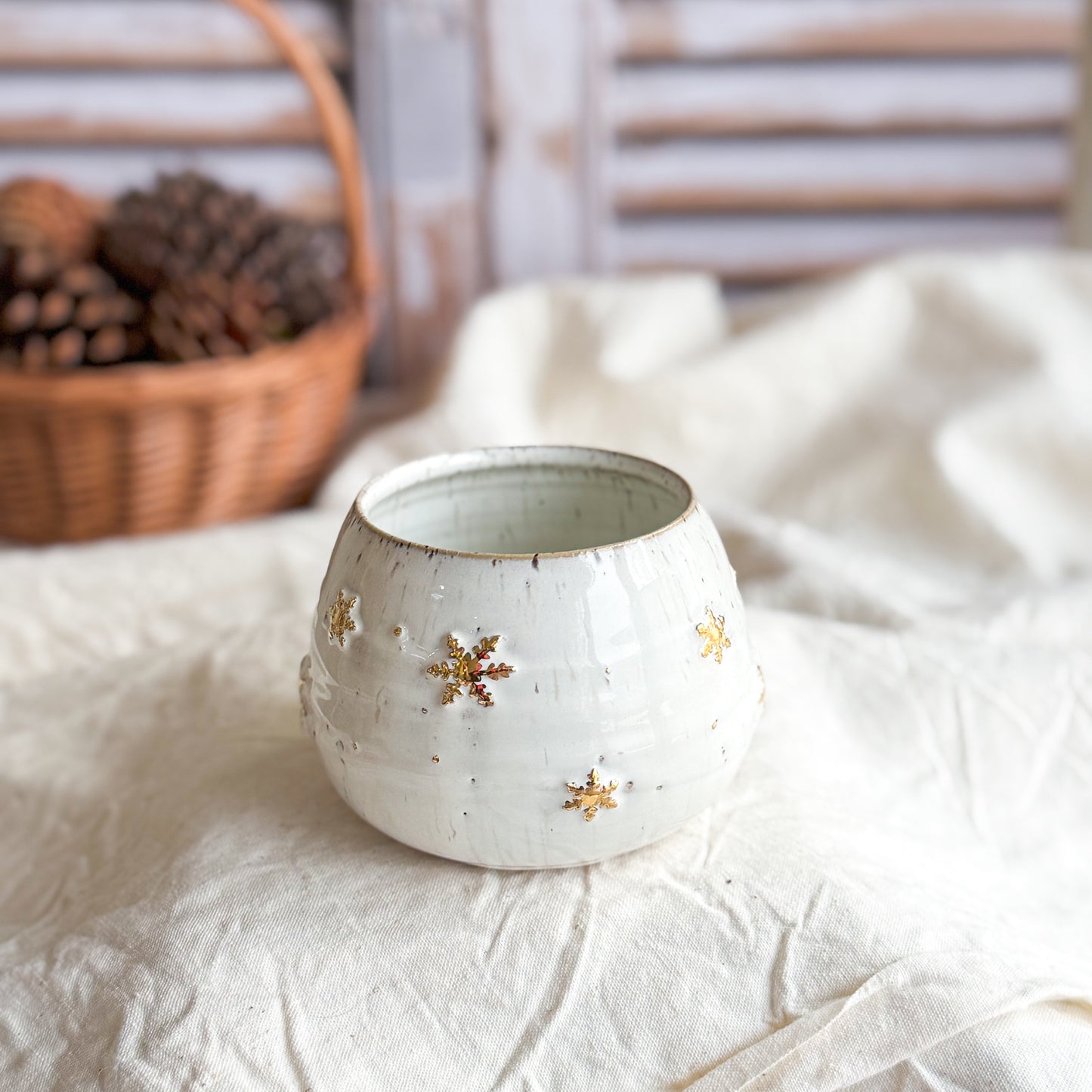 Snowflake White Mug #15