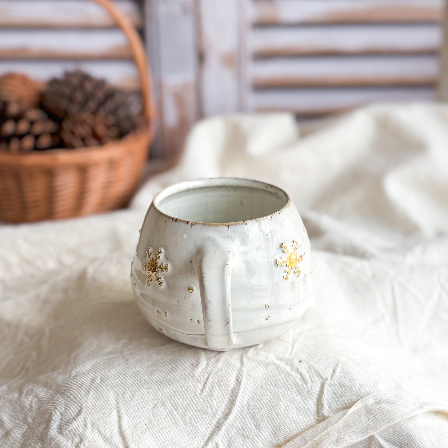 Snowflake White Mug #15