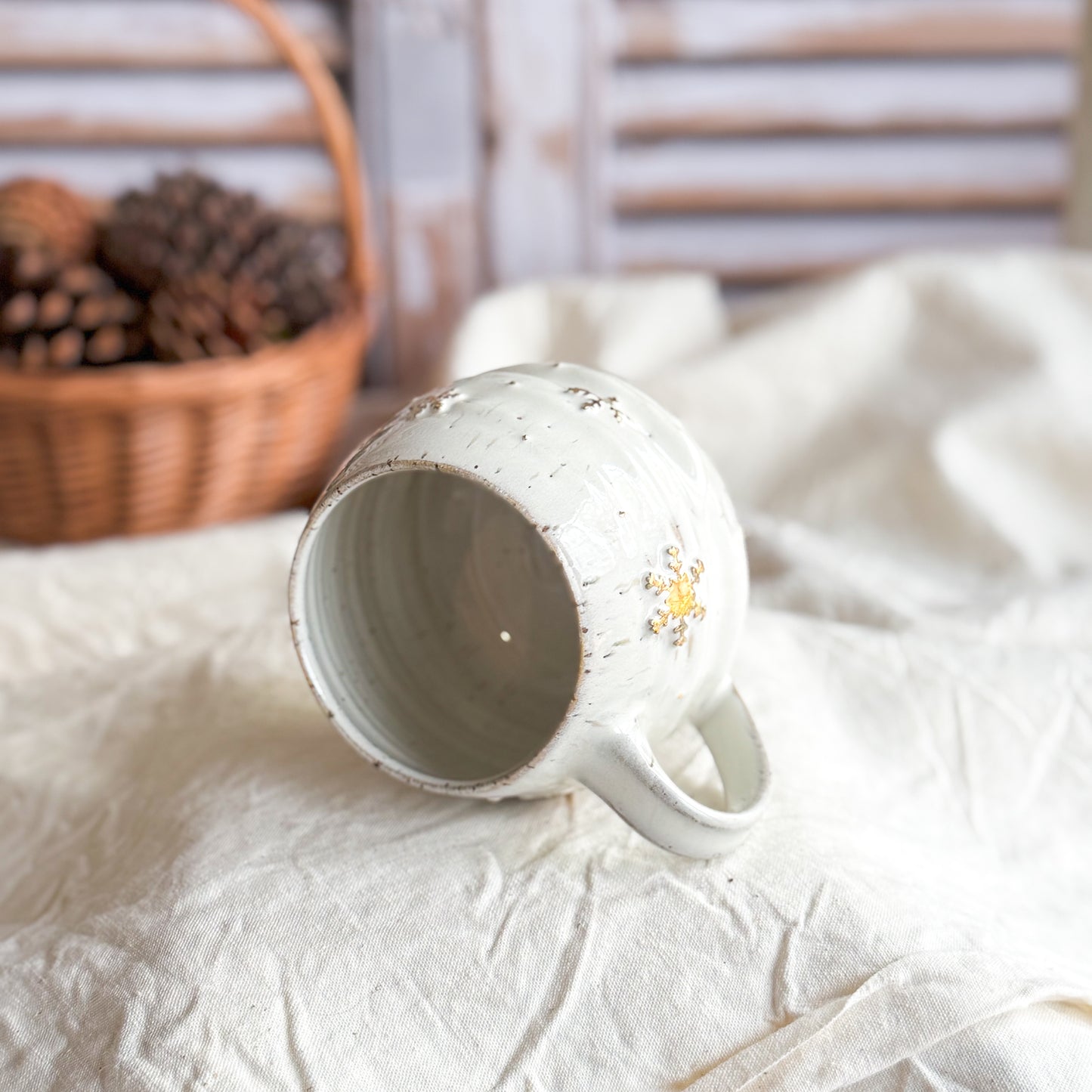 Snowflake White Mug #17