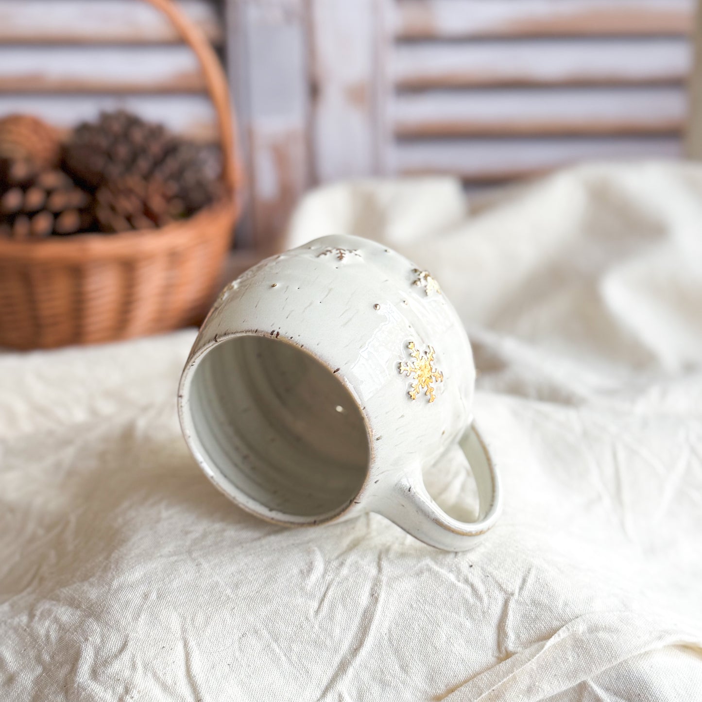 Snowflake White Mug #21