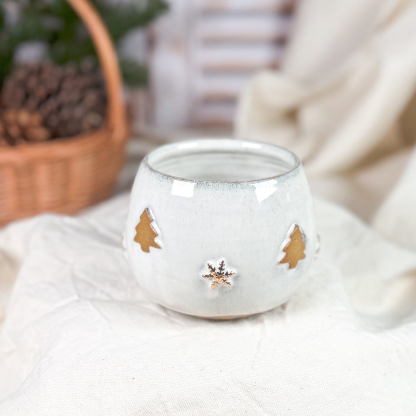 Snowflake & Pines Mug #2