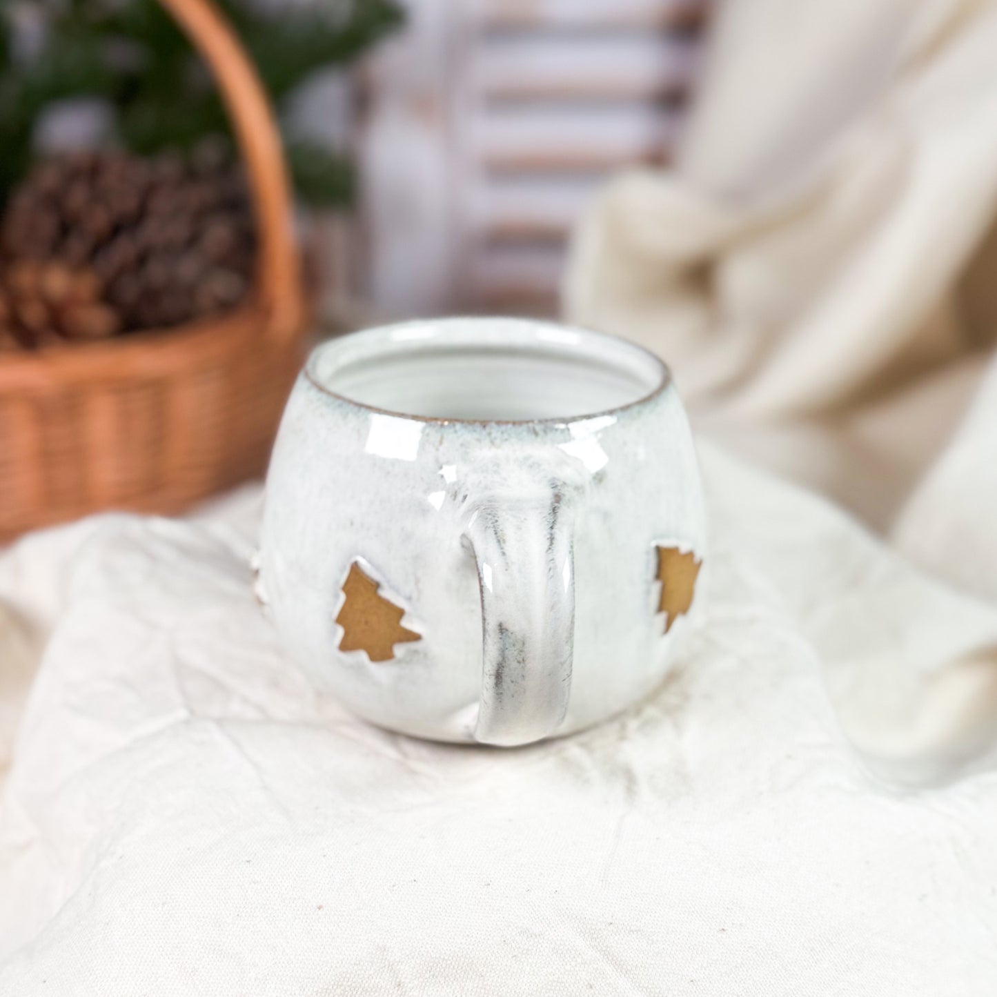 Snowflake & Pines Mug #2