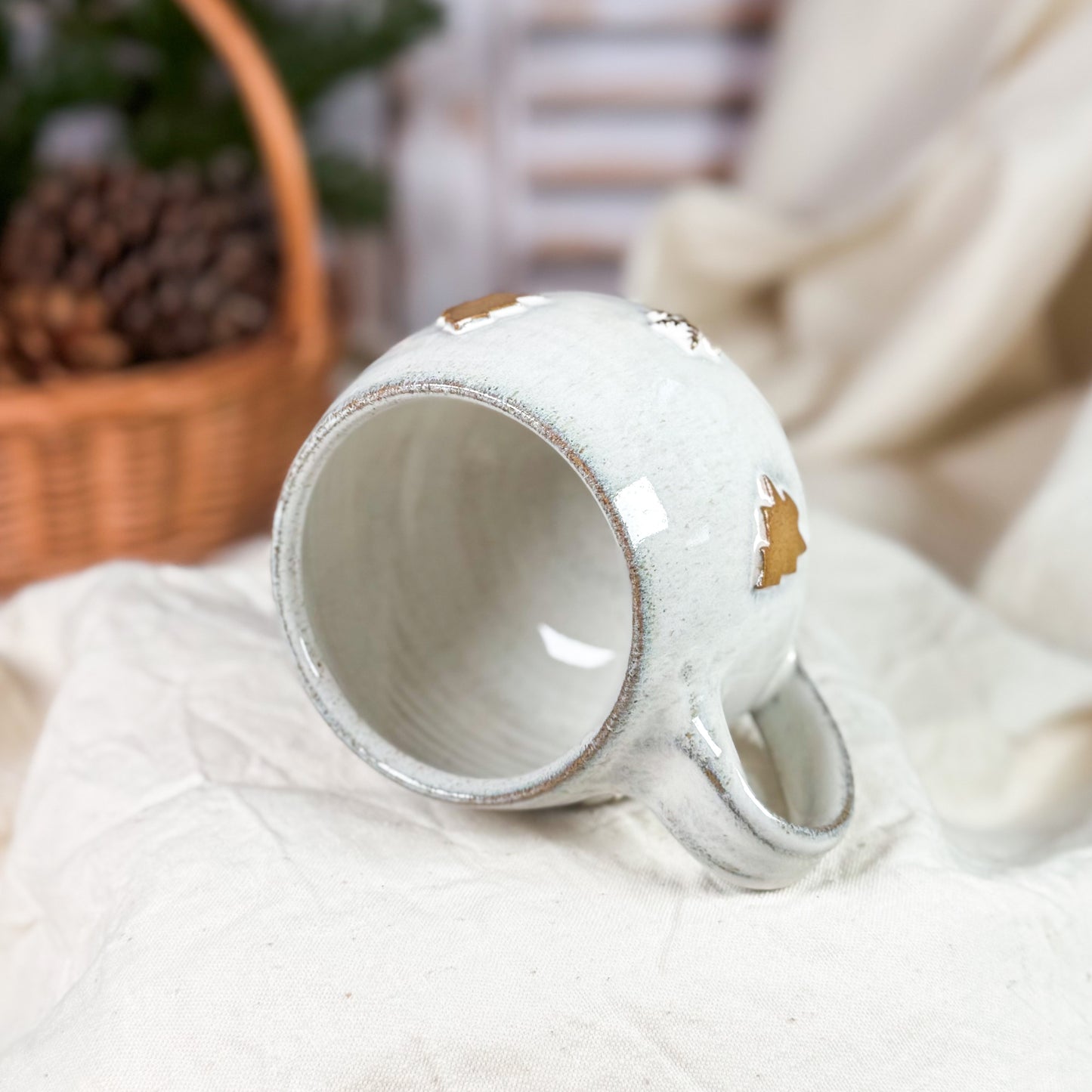 Snowflake & Pines Mug #2