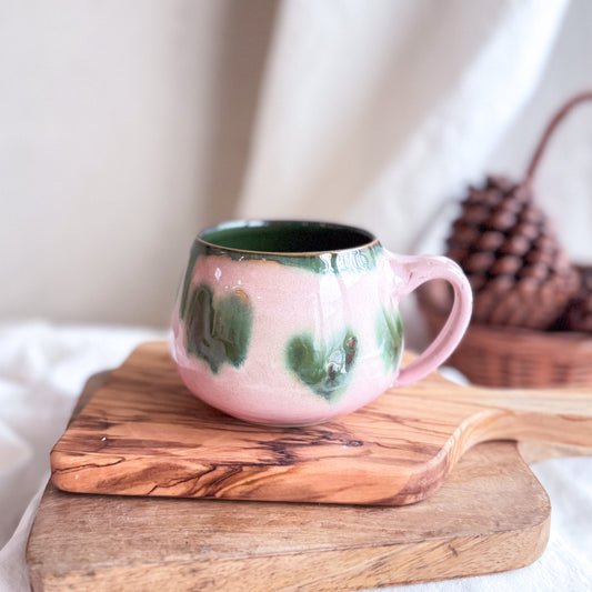 Pink Matcha Valentine Lotti Mug #1