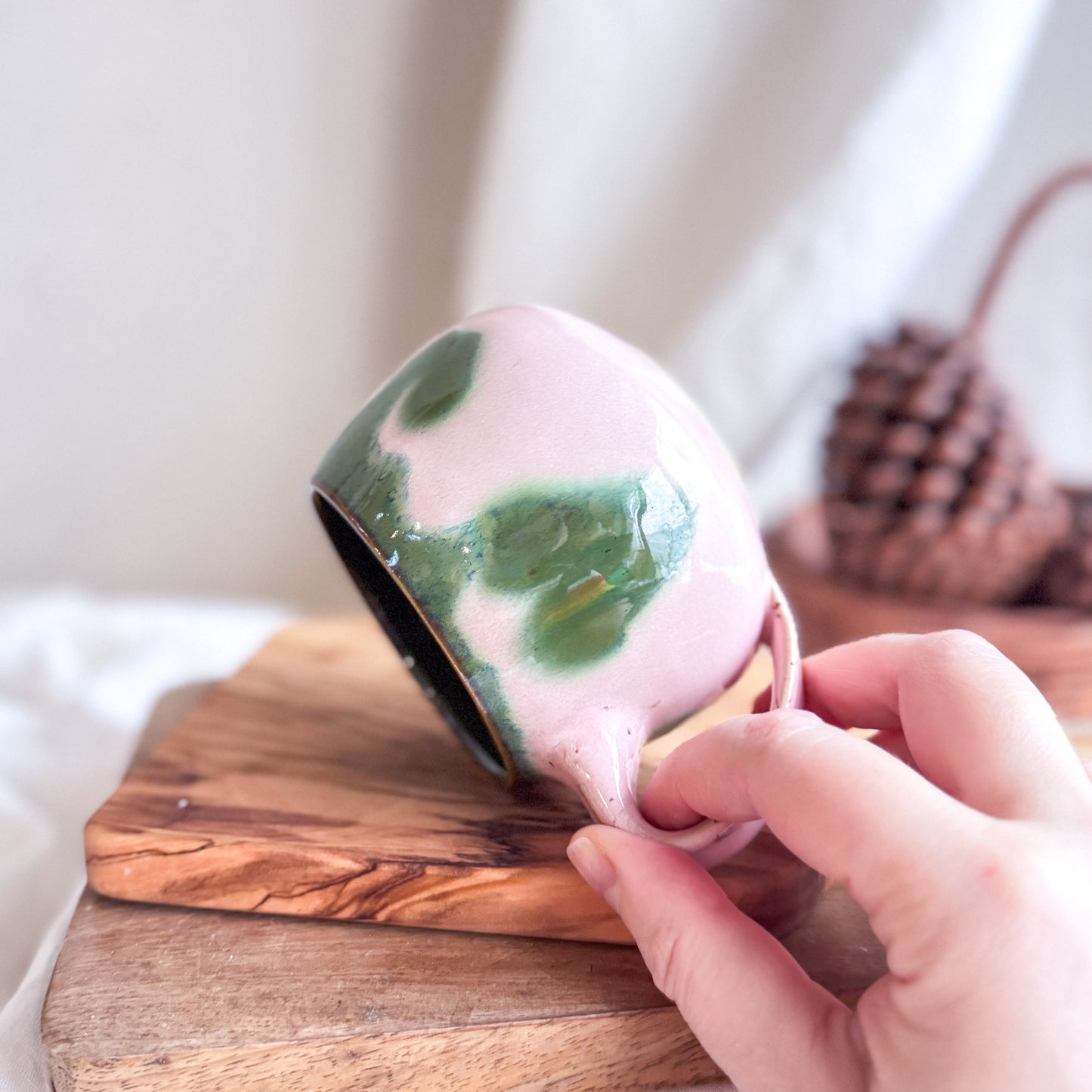 Pink Matcha Valentine Lotti Mug #1