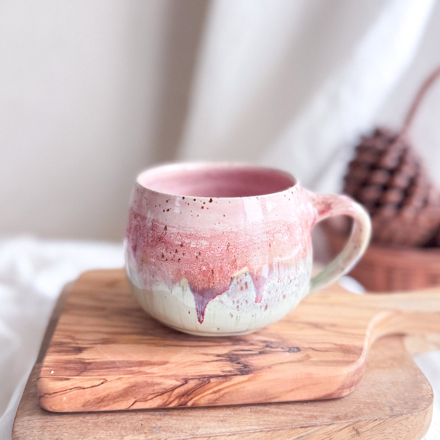 Strawberry Peppermint Lotti Mug #1